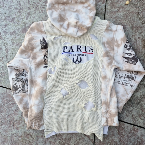 (SOLD) Mesh Hoodie - Picture 5 of 6